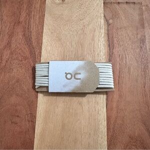 On Cloud Running Beige Shoe Laces NWT